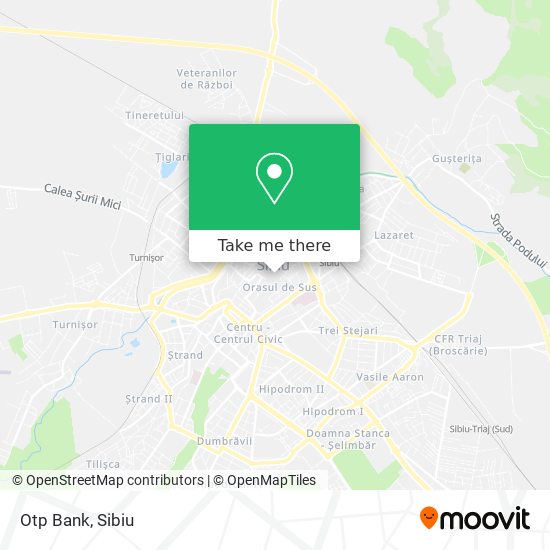 Otp Bank map