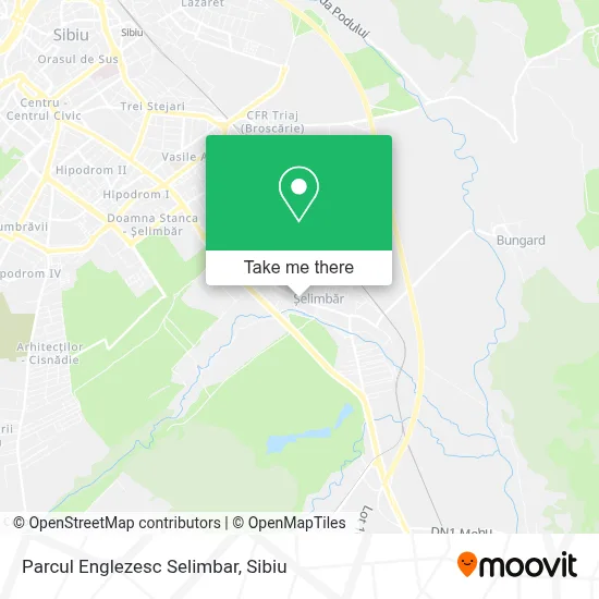 Parcul Englezesc Selimbar map