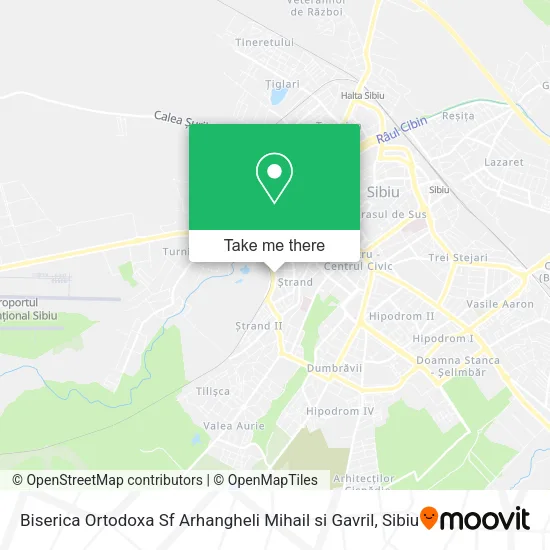 Biserica Ortodoxa Sf Arhangheli Mihail si Gavril map