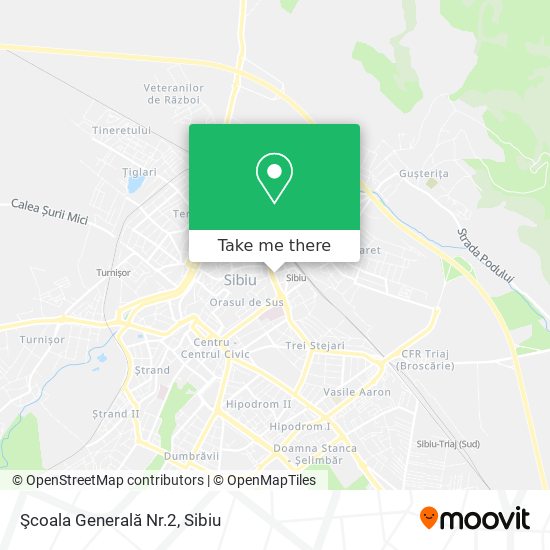 Şcoala Generală Nr.2 map