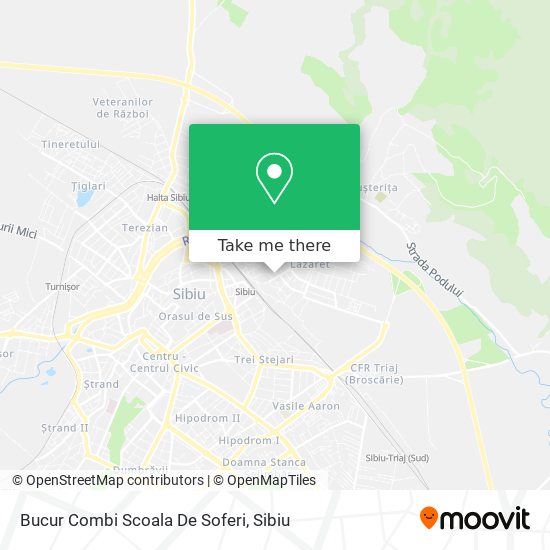 Bucur Combi Scoala De Soferi map