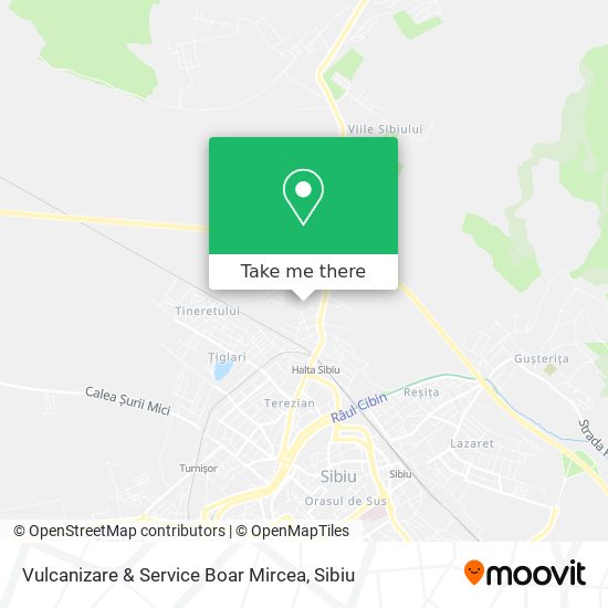 Vulcanizare & Service Boar Mircea map
