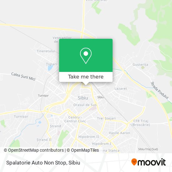 Spalatorie Auto Non Stop map