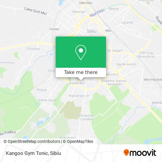 Kangoo Gym Tonic map