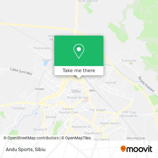 Andu Sports map