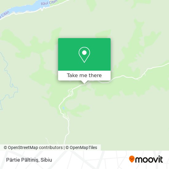 Pârtie Păltiniş map