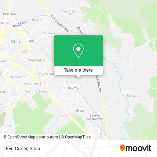 Fan Curier map