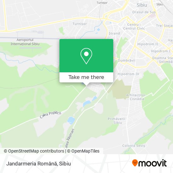 Jandarmeria Română map