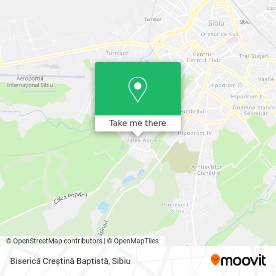 Biserică Creștină Baptistă map