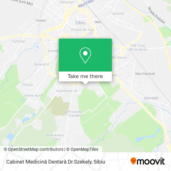 Cabinet Medicină Dentară Dr.Szekely map