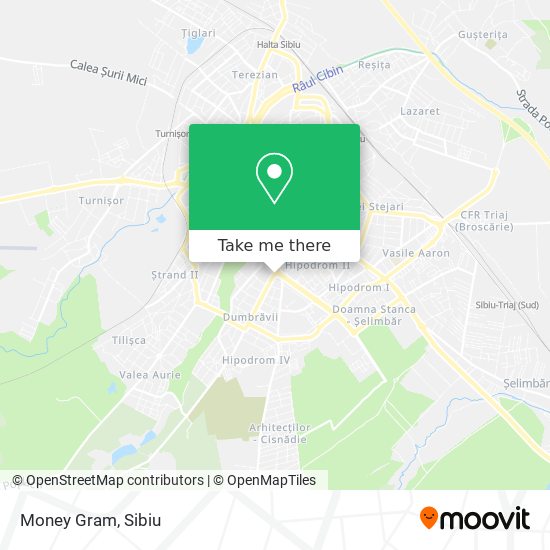 Money Gram map