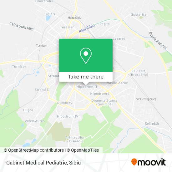 Cabinet Medical Pediatrie map