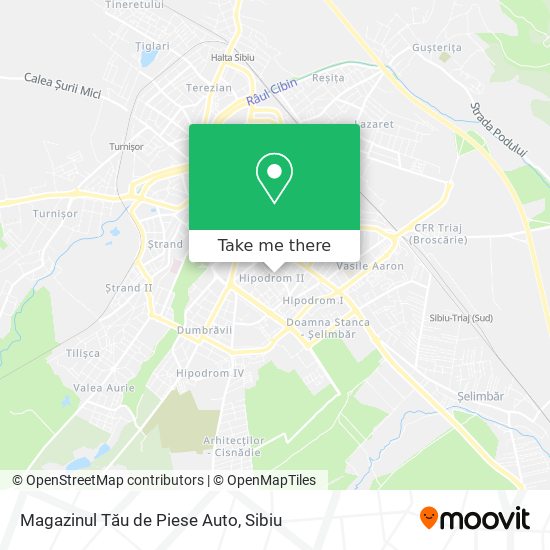 Magazinul Tău de Piese Auto map