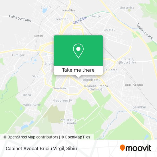 Cabinet Avocat Briciu Virgil map
