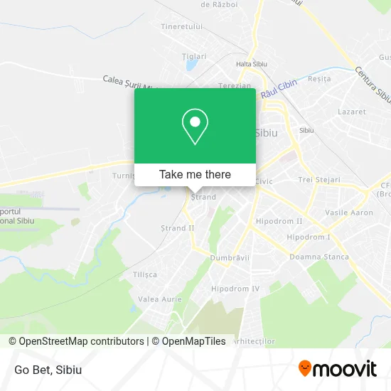 Go Bet map