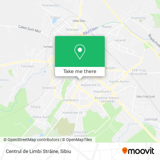Centrul de Limbi Străine map