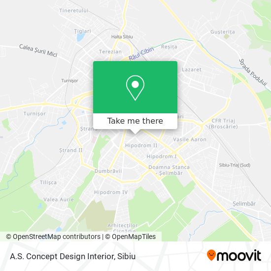 A.S. Concept Design Interior map