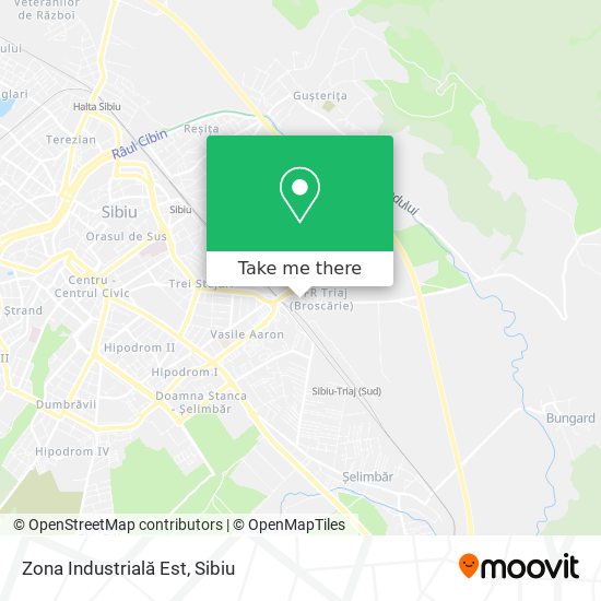 Zona Industrială Est map