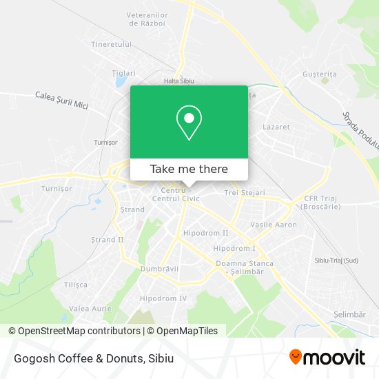 Gogosh Coffee & Donuts map