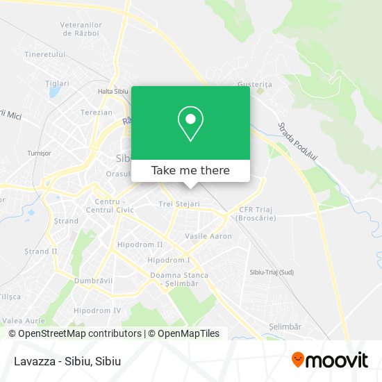 Lavazza - Sibiu map