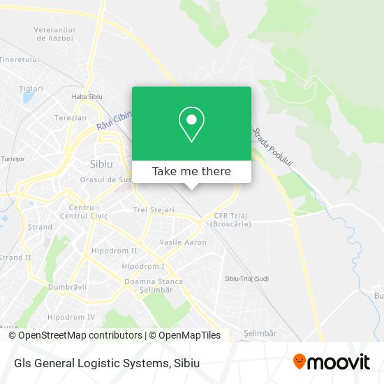 Gls General Logistic Systems map