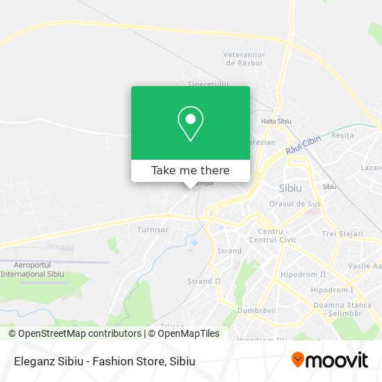 Eleganz Sibiu - Fashion Store map