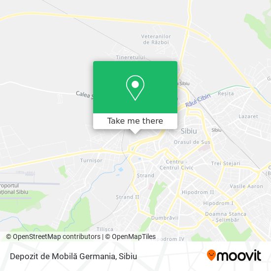 Depozit de Mobilă Germania map