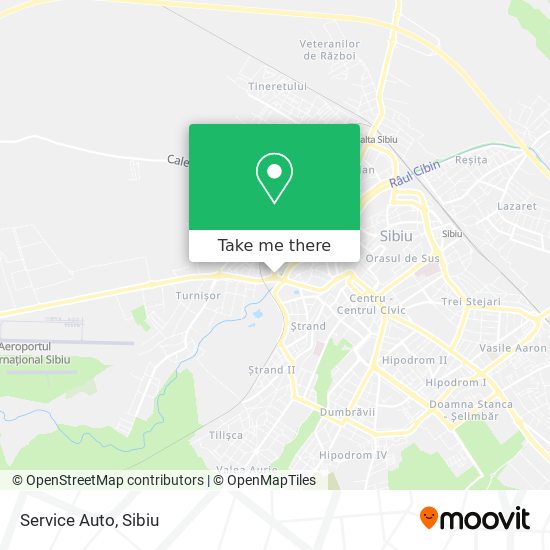 Service Auto map