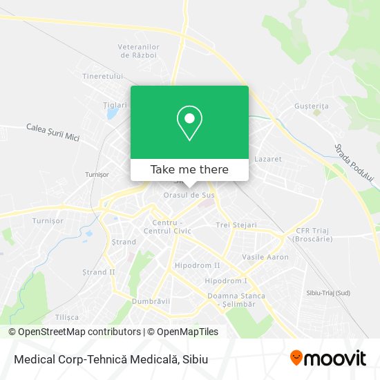Medical Corp-Tehnică Medicală map