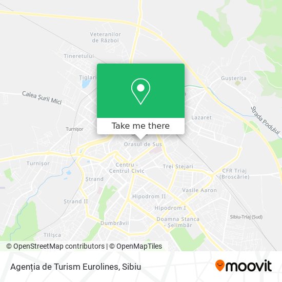 Agenția de Turism Eurolines map