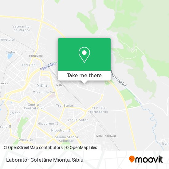 Laborator Cofetărie Miorița map