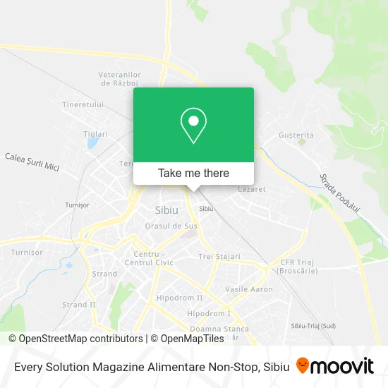 Every Solution Magazine Alimentare Non-Stop map