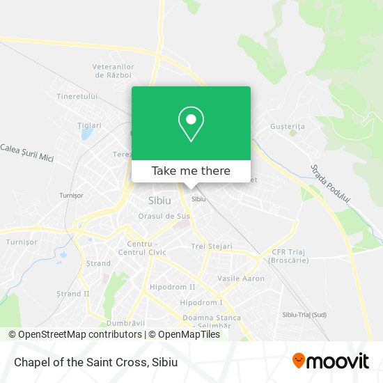 Chapel of the Saint Cross map