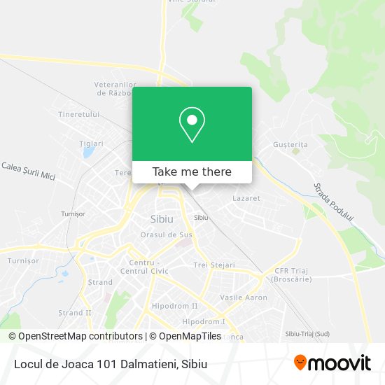 Locul de Joaca 101 Dalmatieni map