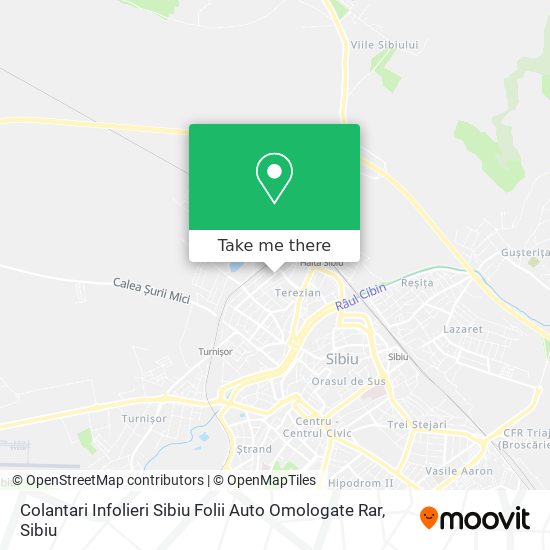 Colantari Infolieri Sibiu Folii Auto Omologate Rar map