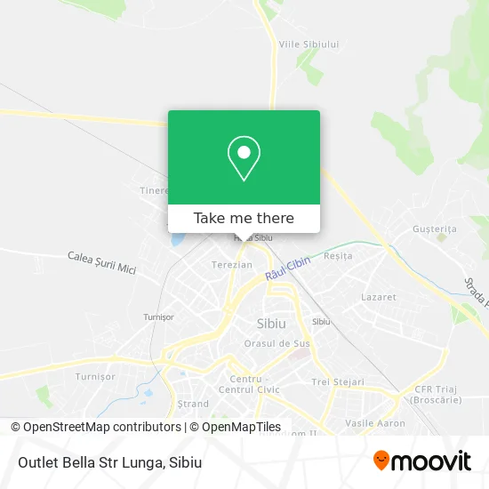 Outlet Bella Str Lunga map