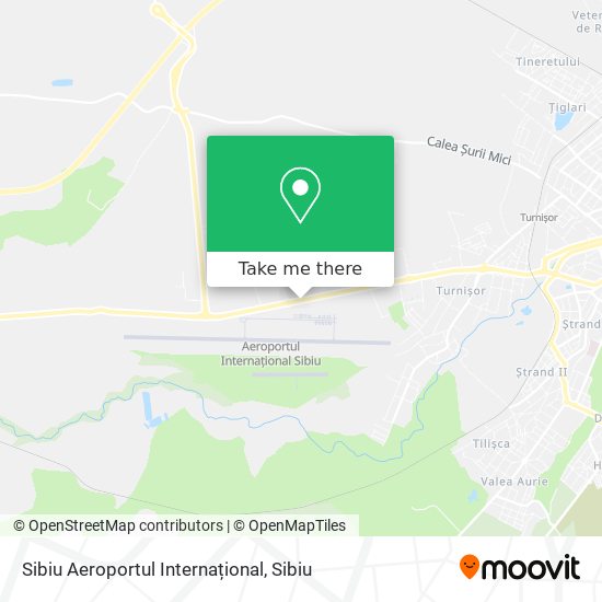 Sibiu Aeroportul Internațional map