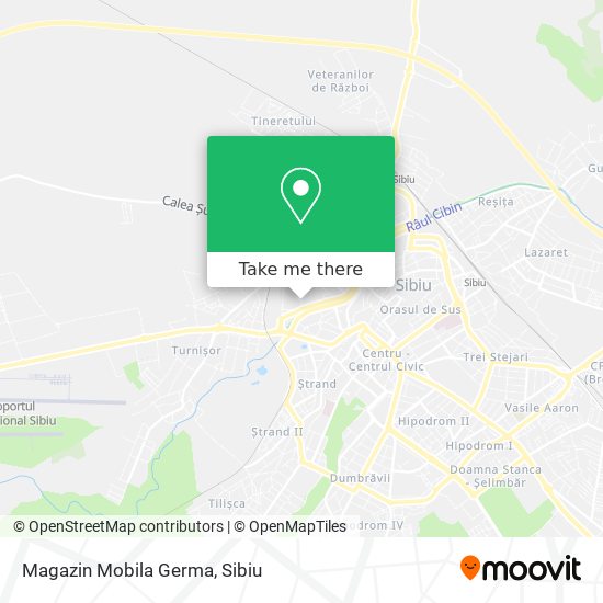 Magazin Mobila Germa map