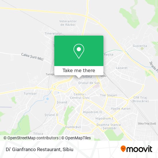 Di' Gianfranco Restaurant map