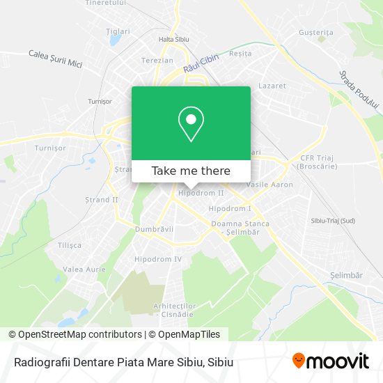 Radiografii Dentare Piata Mare Sibiu map