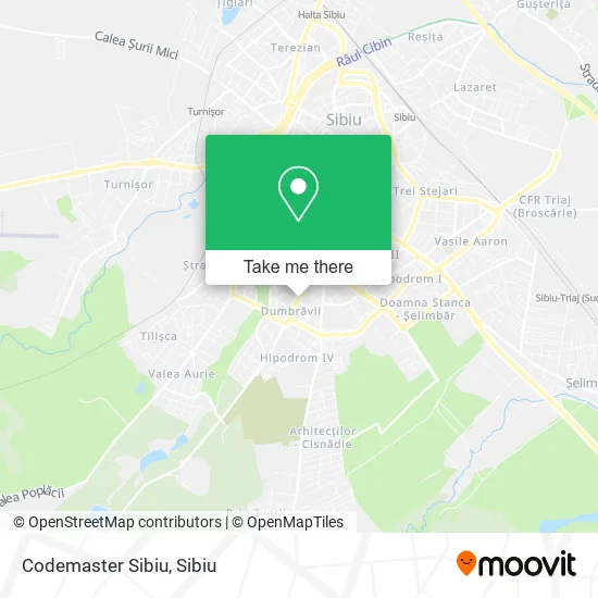 Codemaster Sibiu map
