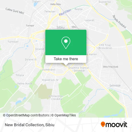 New Bridal Collection map