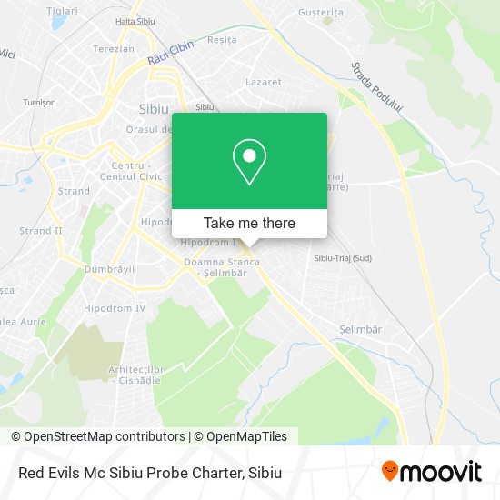Red Evils Mc Sibiu Probe Charter map