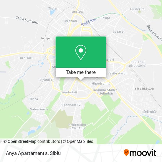 Anya Apartament's map