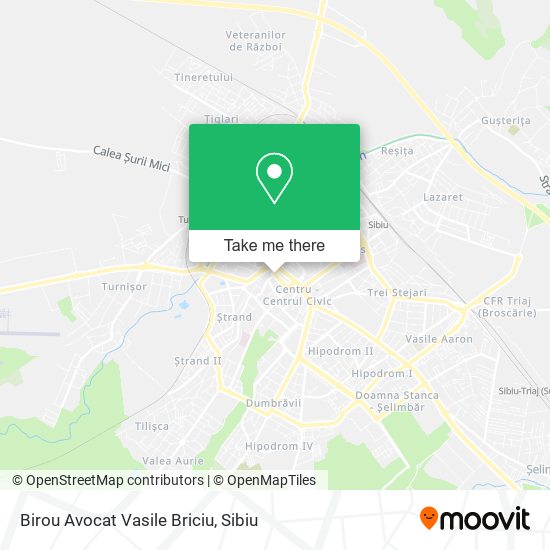 Birou Avocat Vasile Briciu map