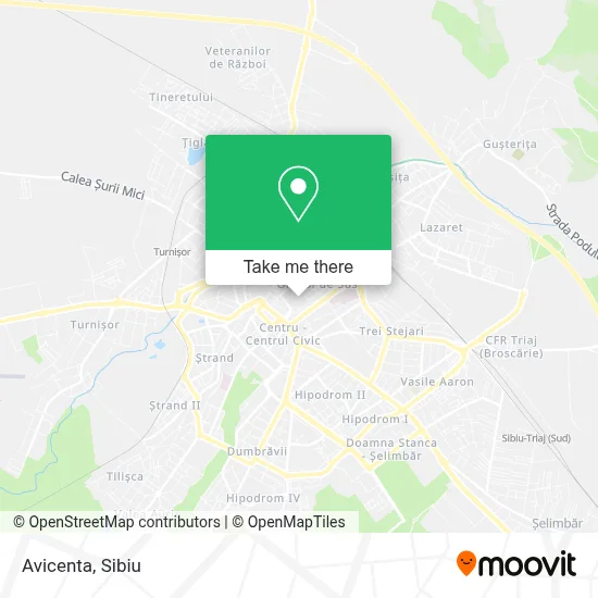 Avicenta map