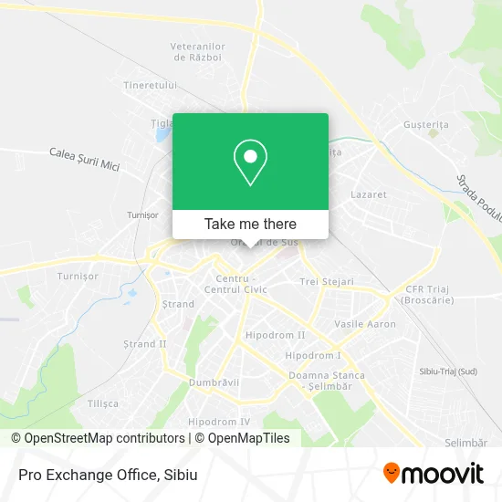 Pro Exchange Office map