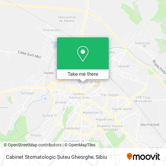 Cabinet Stomatologic Șuteu Gheorghe map