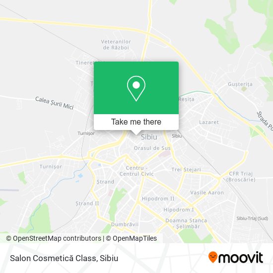 Salon Cosmetică Class map