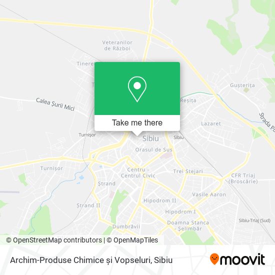 Archim-Produse Chimice și Vopseluri map